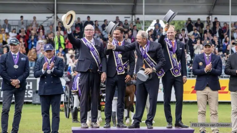 Nederlandse vierspanrijders wereldkampioen