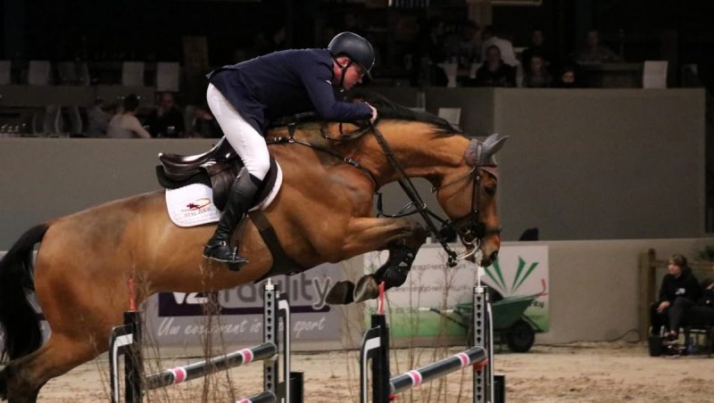 Albert Zoer en Delgado werden vrijdagavond derde bij Indoor Drachten.