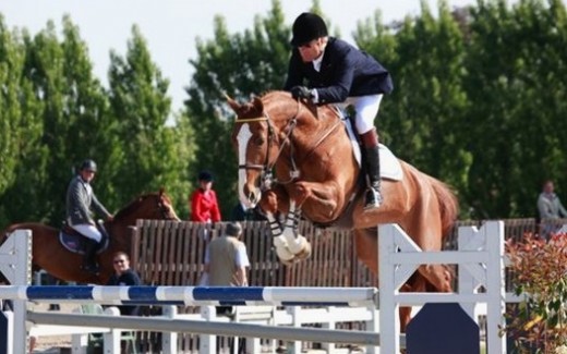 Albert Voorn met Lexington.