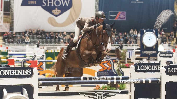 Alberto Zorzi won de wereldbeker in Oslo met Fair Light van 't Heike. foto: FEI | Mette Sattrup