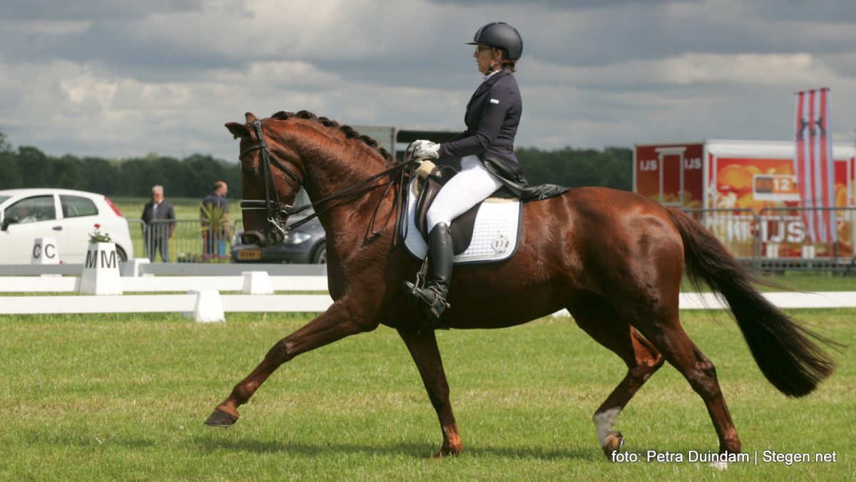 Annemarieke Olf met Waleska