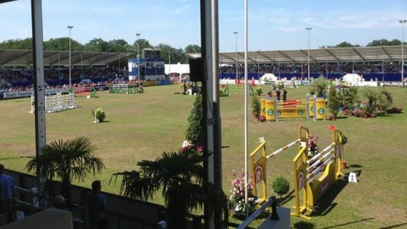 De piste van het CSI Twente in Geesteren.