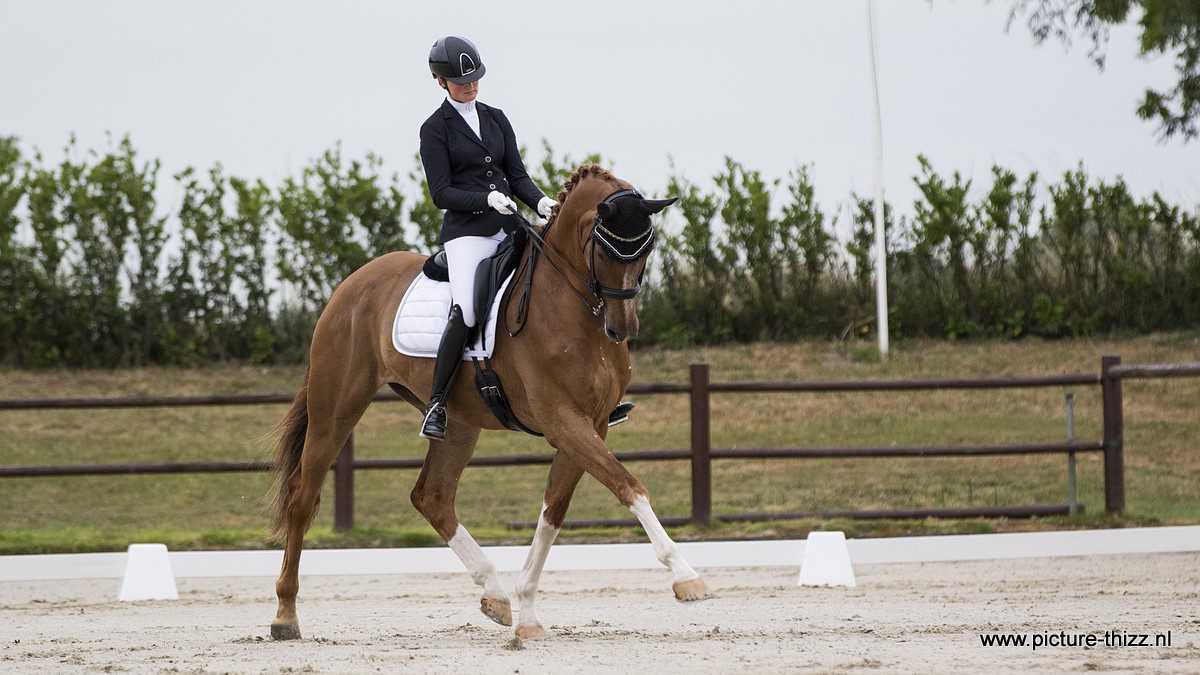 Cecile Smit won bij Outdoor Warga met Edmond beide proeven in het ZZ-zwaar.