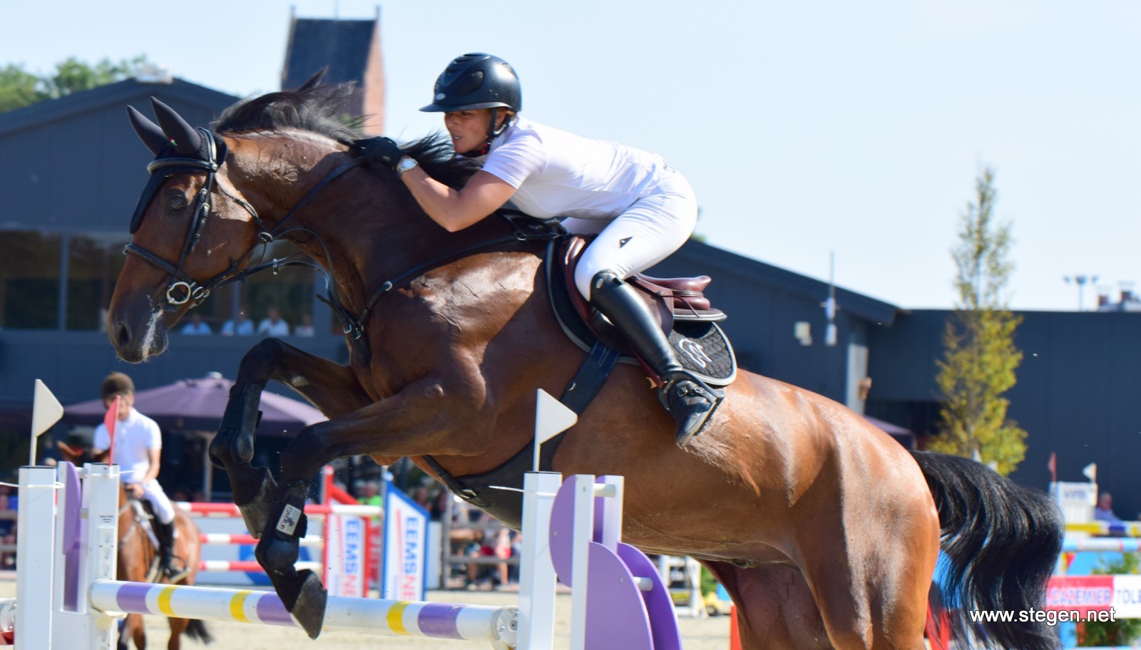 CSI Exloo Chantal Regter wint 1.45 met Quilando