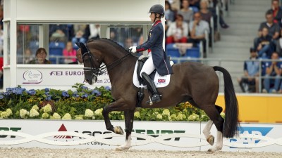 Charlotte Dujardin en Valegro wonnen na de GPS ook de Europese titel in de kür. Foto: FEI | Dirk Caremans