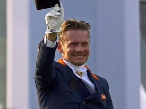 NK-dressuur. Edward Gal werd opnieuw Nederlands kampioen, dit keer met Glocks Zonik.