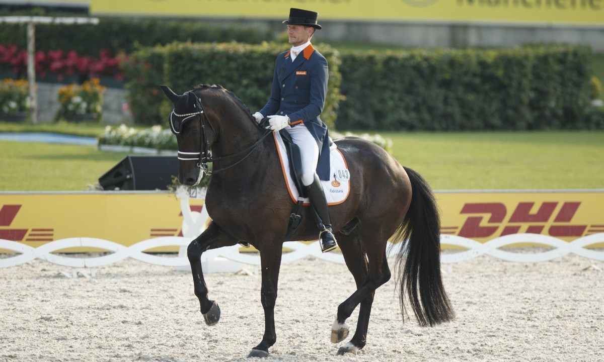 Gal Edward met Glock's Undercover tijdens de landenwedstrijd op het EK in Aken. © FEI | Hippo Foto - Dirk Caremans