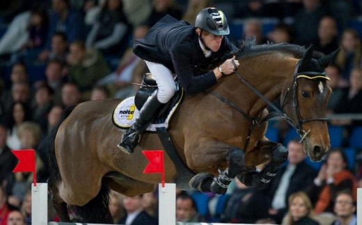 Marcus Ehning met Noltes Küchengirl.
