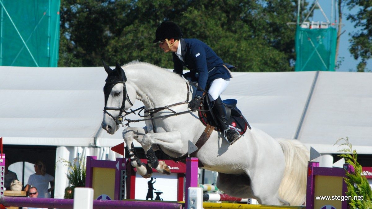 Eric ten Cate won de Masters in Zweeloo met ECW Blue Sky (archieffoto)