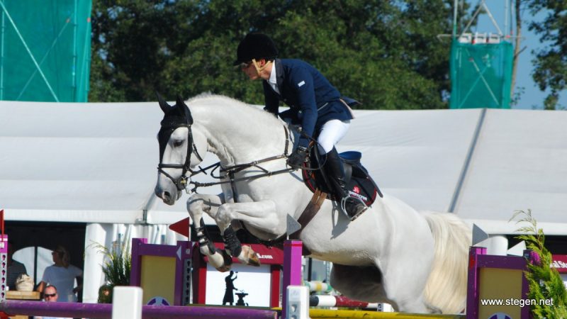 Eric ten Cate won de Masters in Zweeloo met ECW Blue Sky (archieffoto)