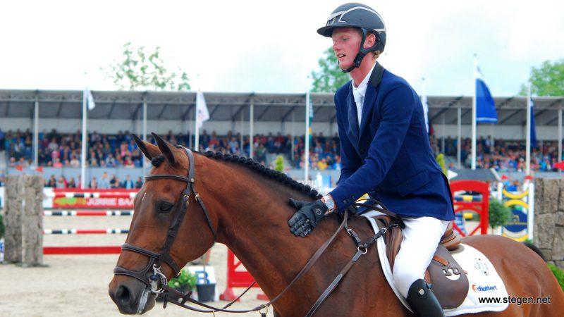 NK Mierlo. Frank Schuttert, hier op Winchester HS, zal in Mierlo zijn titel verdedigen met Chianty's Champion.