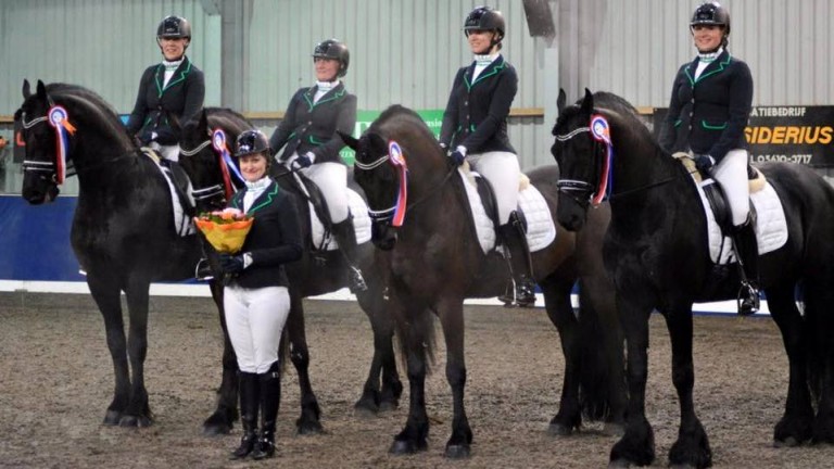 Het winnende Z-Friezenteam Groningen. foto: Doranka Groote
