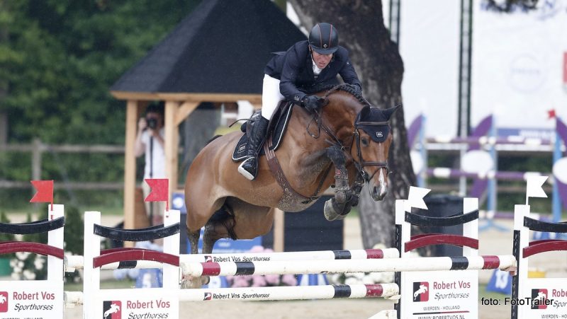 Gerco Schröder met Glock's Debalia op weg naar de overwinning bij Outdoor Wierden. foto: Fototrailer