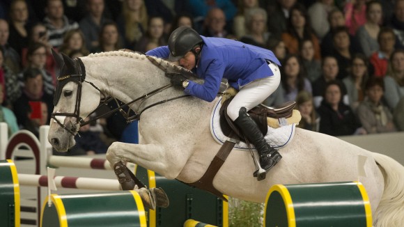 Gerco Schröder en New Orleans op weg naar de vijfde plaats. ©FEI/Dirk Caremans