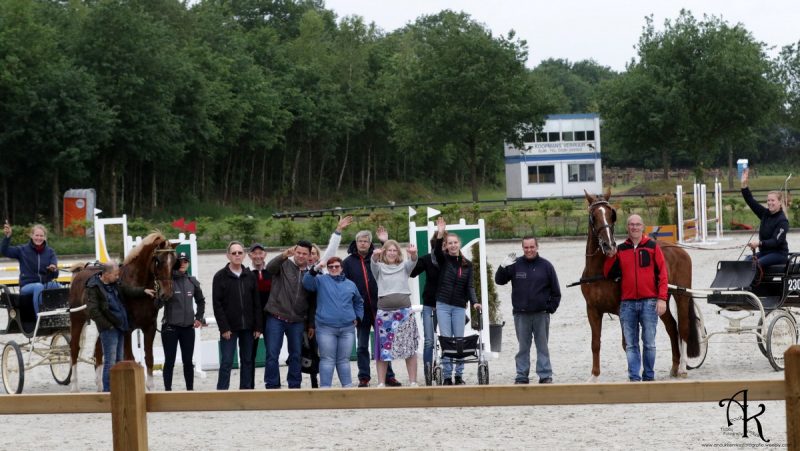 CH Exloo. De deelnemers met een verstandelijke beperking hebben al flink geoefend voor hun show.