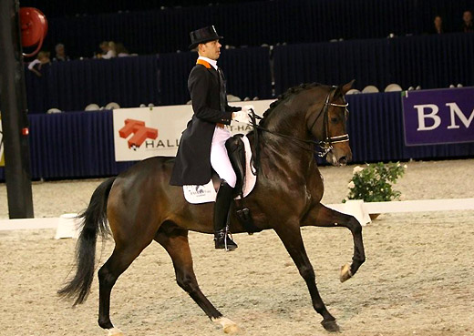 Hans Peter Minderhoud met Ucelli. ©Roos Meertens