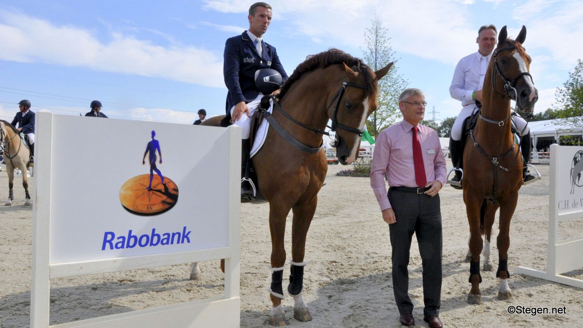 De winnaars van de Big Tour Wesley Heydens en Robert Vos.