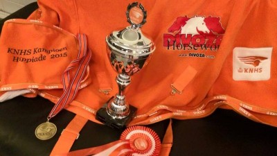 Tijdens de Hippiade voor pony's kwamen de Noordelijke deelnemers sterk voor de dag.