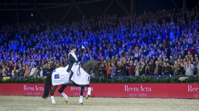 wereldbeker Jumping Amsterdam. Isabell Werth Weihegold