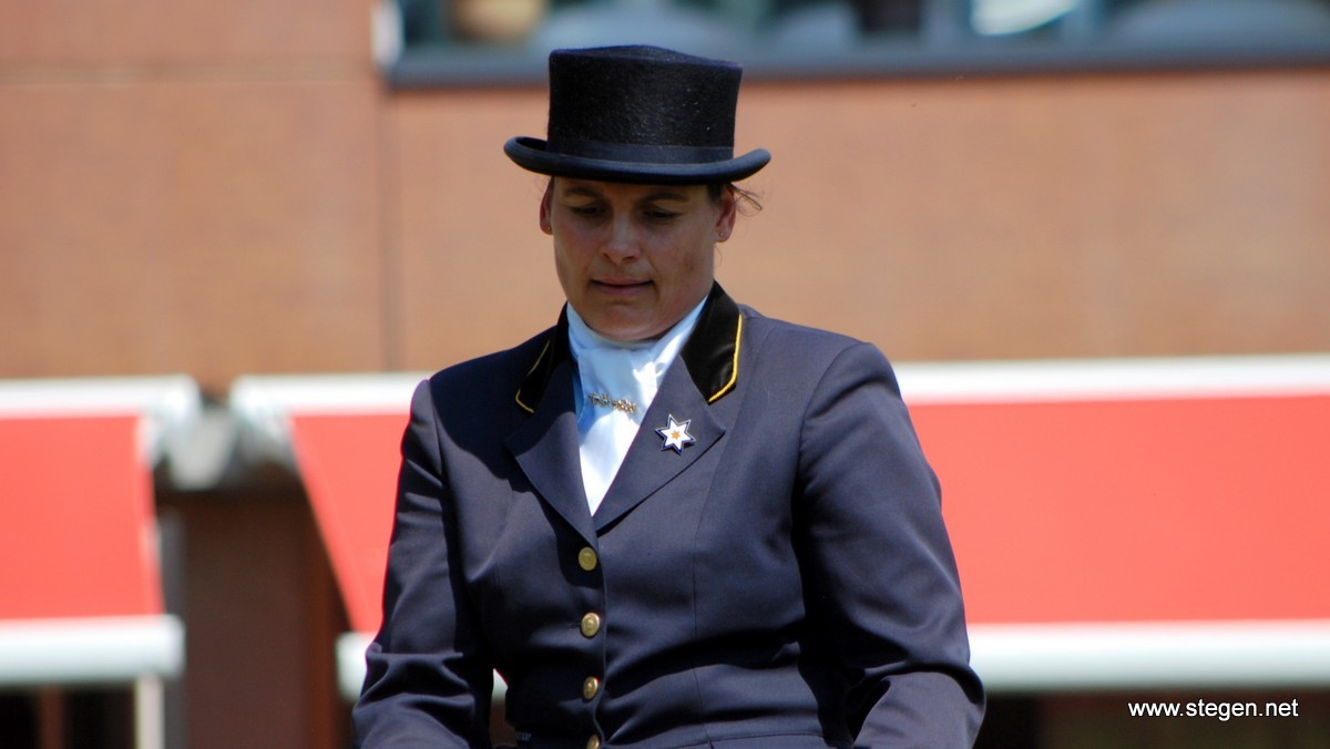 Concentratie bij Jarmilla Peterson (archief).