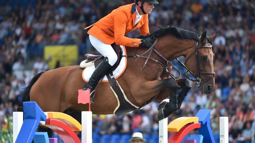 Jeroen Dubbeldam pakte met SFN Zenith N.O.P. de Europese titel. Foto: FEI | Dirk caremans