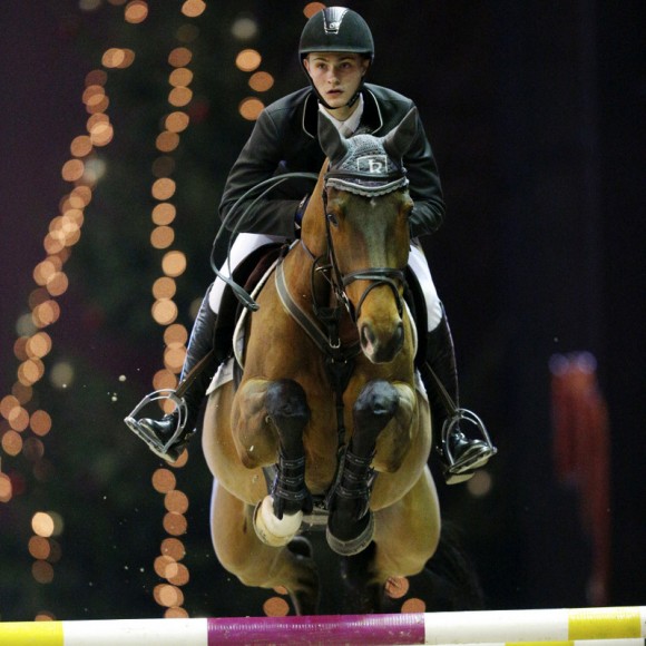 Jesper Romp was vorig jaar tijdens Indoor Twente succesvol met Balouska.