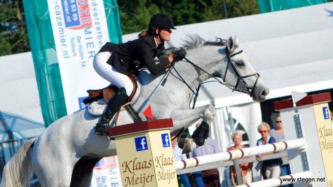 Judith Vetker won met Espoir de finale van Indoor Klein Oever in Balkbrug (archieffoto).