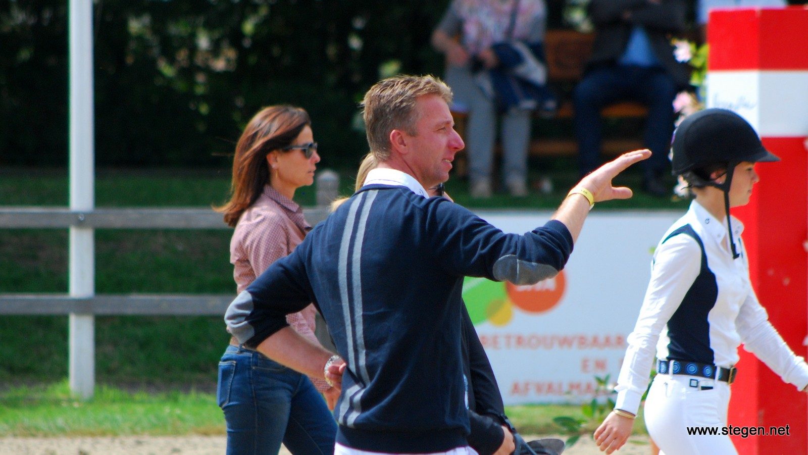 Jur Vrieling is met verschillende paarden zeer succesvol op het CSI Bonheiden.foto: Steven Stegen