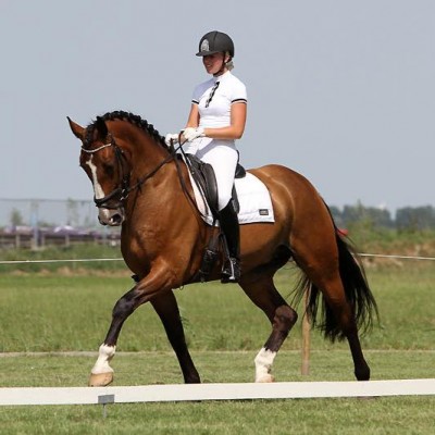 Kenna Bakker presteerde constant in de ZZ-zwaar met Binck.