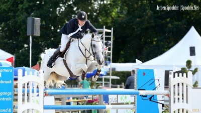 Lennard de Boer won bij CH De Wolden in het 1.35 met Bonea Field.