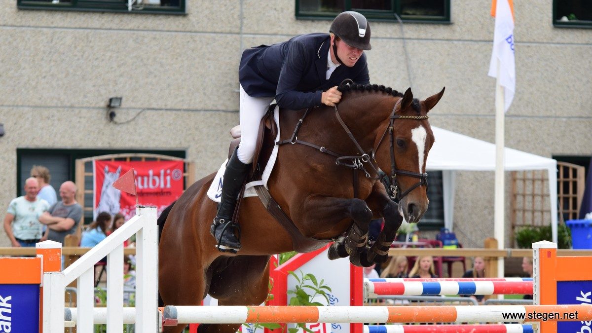 Lennard de Boer werd met Fyenda P Drents kampioen in de ZZ.