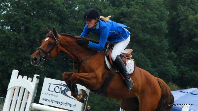 Lisa Broekert Drents kampioen klasse Z met Florusa H/