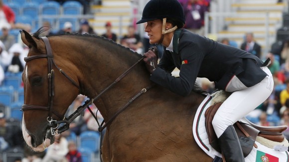 Luciana Diniz rijdt Lennox naar de overwinning in Basel.