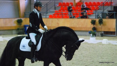 Marc-Peter Spahn met Djorn van de Demro Stables.