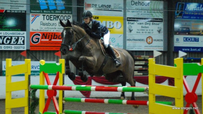 CH De Wijk. Marcelle Hokse won in De Wijk de ZZ-klasse met VDR's Dancing in the Dark (archieffoto).