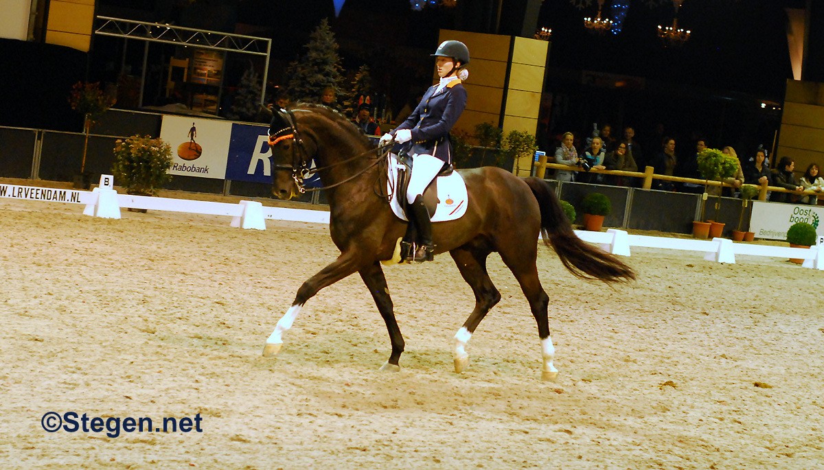Marjan Hooge reed twee sterke proeven met Fulltime. ©Steven Stegen