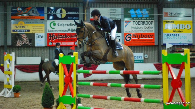 Marleen Meijer werd met Carmel Drents kampioen in de klasse ZZ. foto: Steven Stegen