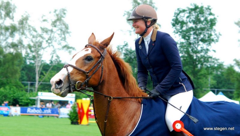 Martine Gramsbergen won met Zippit drie rubrieken tijdens het CH Westerkwartier.