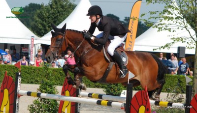 Michael Greeve met Whitney BB (archief). foto: Steven Stegen