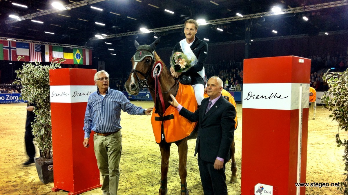 NIC Assen. Marc Houtzager en Sterrehof's Uppity wonnen in 2014.