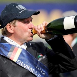 Champagne voor Nick Skelton