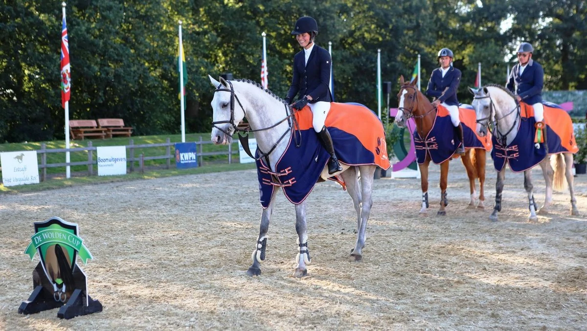 Nicole Botma werd met Girocco competitiewinnaar bij de vijfjarigen.