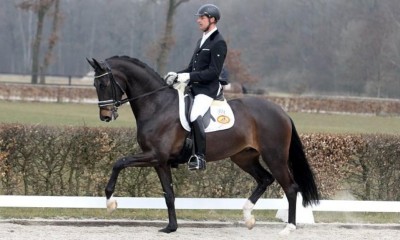 Patrick van der Meer met Coco Chanel (archief). foto: Roland Hitze