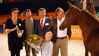 Pharao van de Bisschop was met 42.000 euro het duurste veulen op de Prinsjesdagveiling.