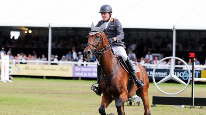 CSI Twente Geesteren 2016. Philip Rüping met Copperfield. foto: Jet Bonvanie/Kiek4Fun