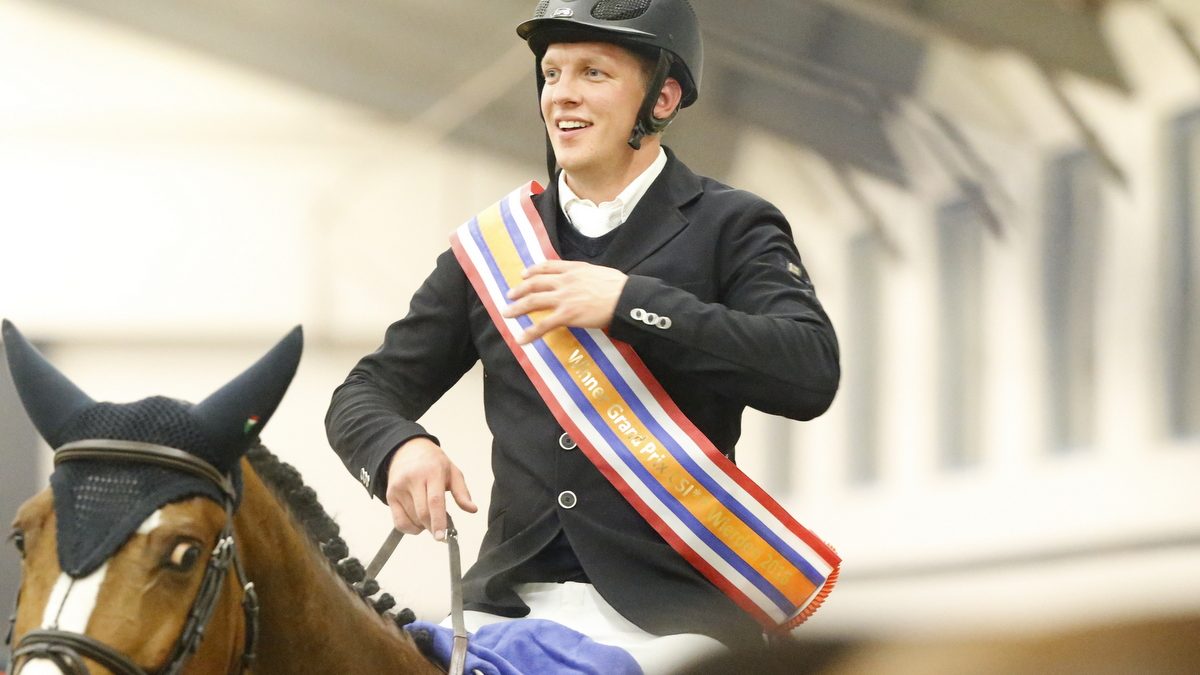 Remco Been en Holland van den Bisschop vorig jaar bij Indoor Wierden.