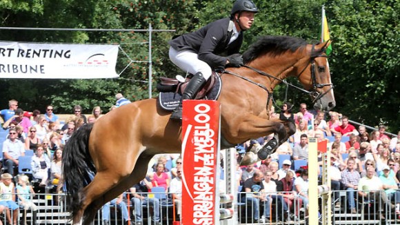 Remco Been won met Viceroy het Masterspringen. ©Roos Meertens