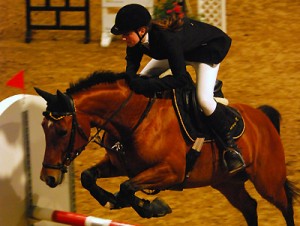 Rianne Visscher in actie met Vanine H. ©Steven Stegen