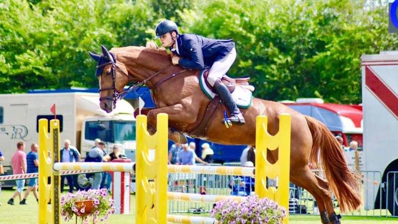 Rink-Jan Dijkstra werd met Horses2fly Falcao Fries kampioen klasse Z.