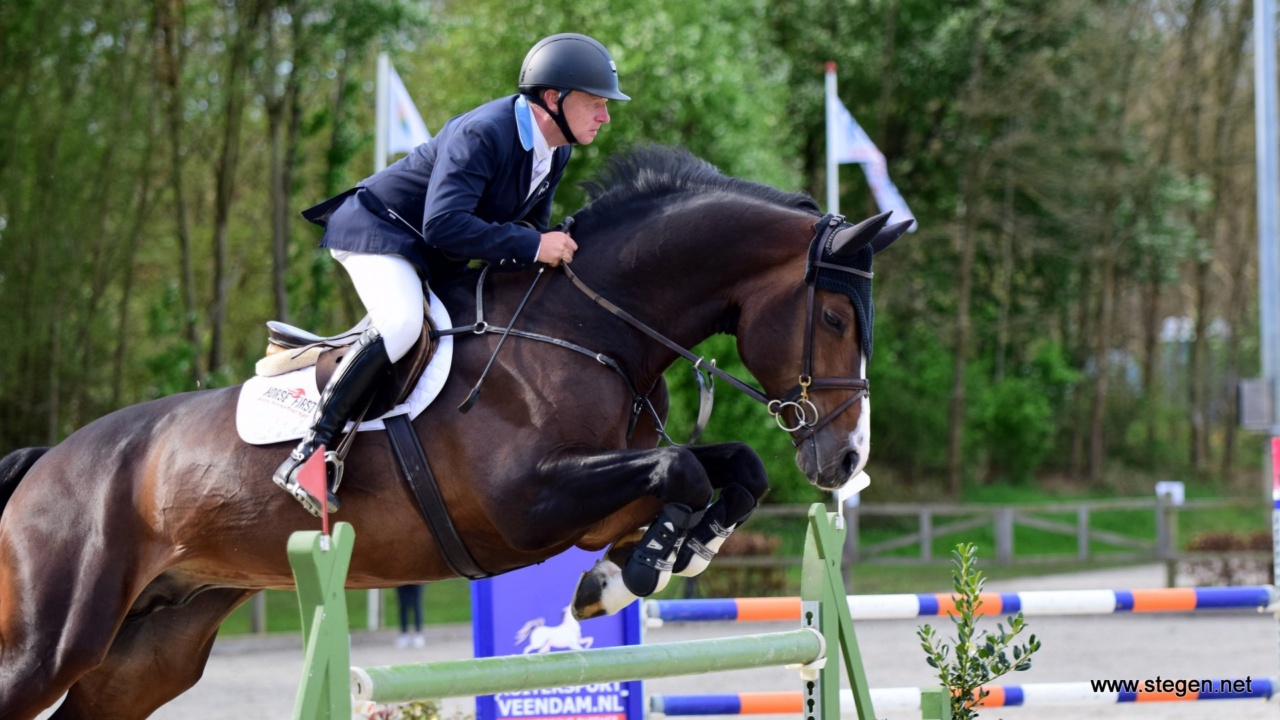 Roelof Bril met Iberico Spring Equestrian Festival Exloo